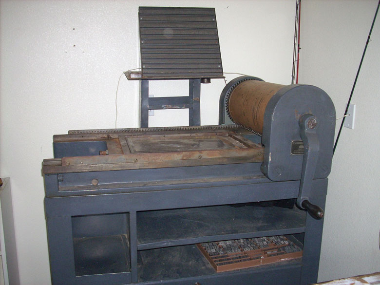 Vandercook Model 14 Proof Press