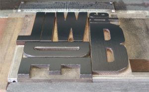 deWilde in Wood Type