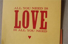 All you need is Love - Joseph & Rosina