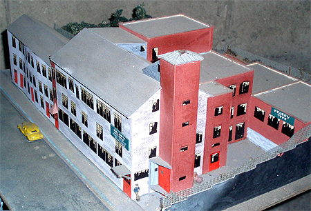 Scale Model of the Kelsey Company Plant in
                Meriden, Connecticut