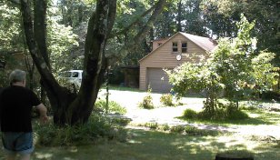 the garage/office/shop at our new home