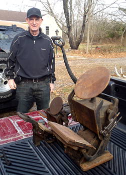 Bob and the 6x9 ASigwalt Platen Press