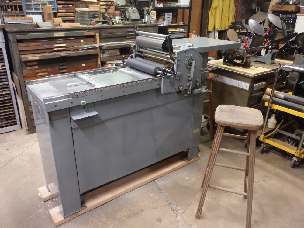 Vandercook SP-15 Printing Press - for sale