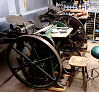 2 8x12
                        Chandler & Price Platen Presses