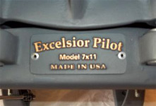 Excelsior Pilot Platen
                  Press - Made in USA