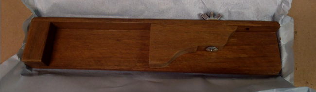 The Excelsior-Franklin Wooden Composing Stick
                    -#AR1