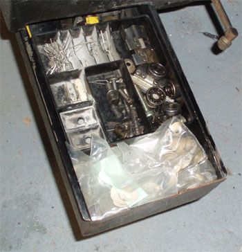 Heidelberg Windmill parts drawer