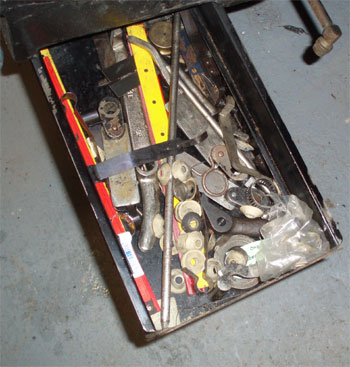 Heidelberg Windmill parts drawer