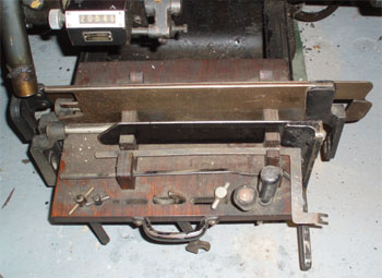 Heidelberg Windmill tool tray