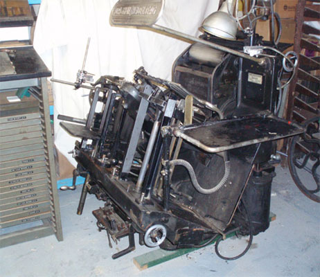 Heidelberg Windmill Platen Press - side view