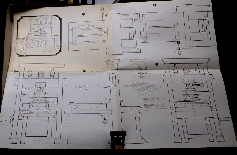 15th Century Wooden Common Press - Model