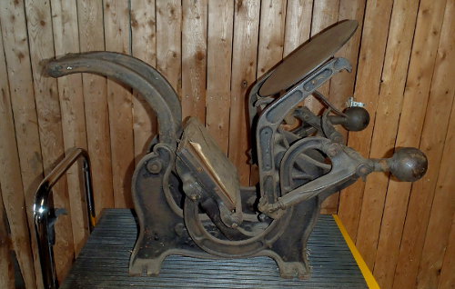 Daughaday Model Printing Press