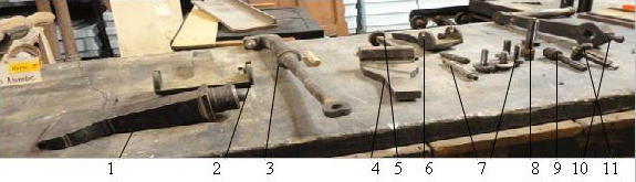 The
                  Washington Hand Press - parts